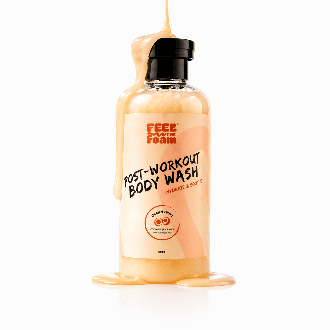 Post-Workout Body Wash 1% Salicylic Acid | Ocean Drift | 300 ml - Image 4