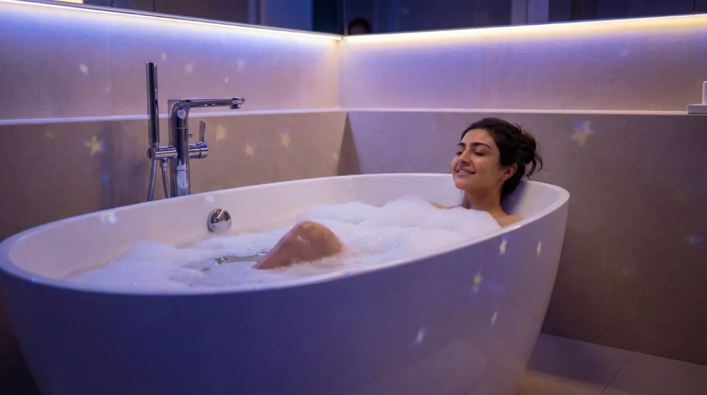 ultra realistic cinematic spa photography of a pea 1771073882454