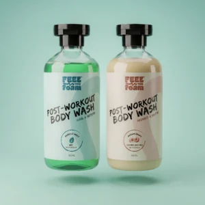 Post-Workout Body Wash 1% Salicylic Acid | Ocean Drift + Muscle Melt Duo (300 ml x 2)